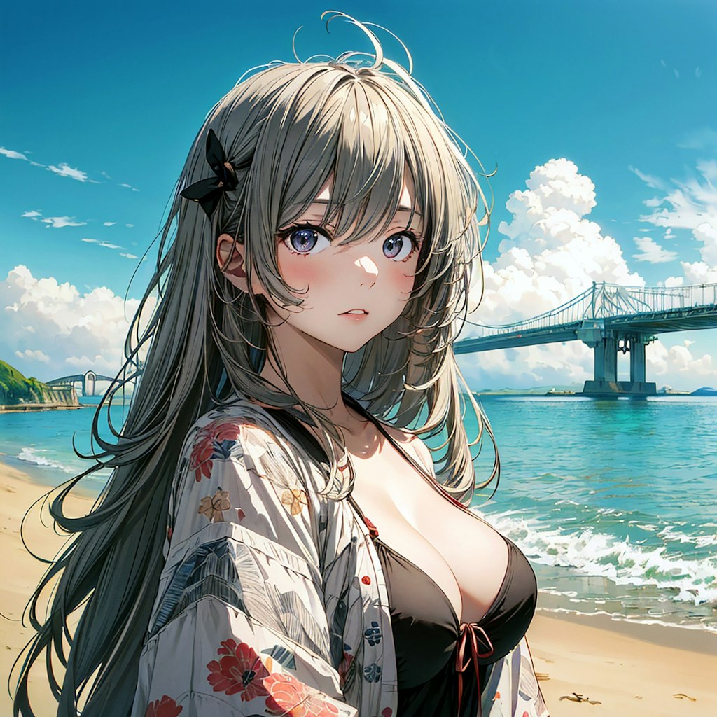 夏空と少女35