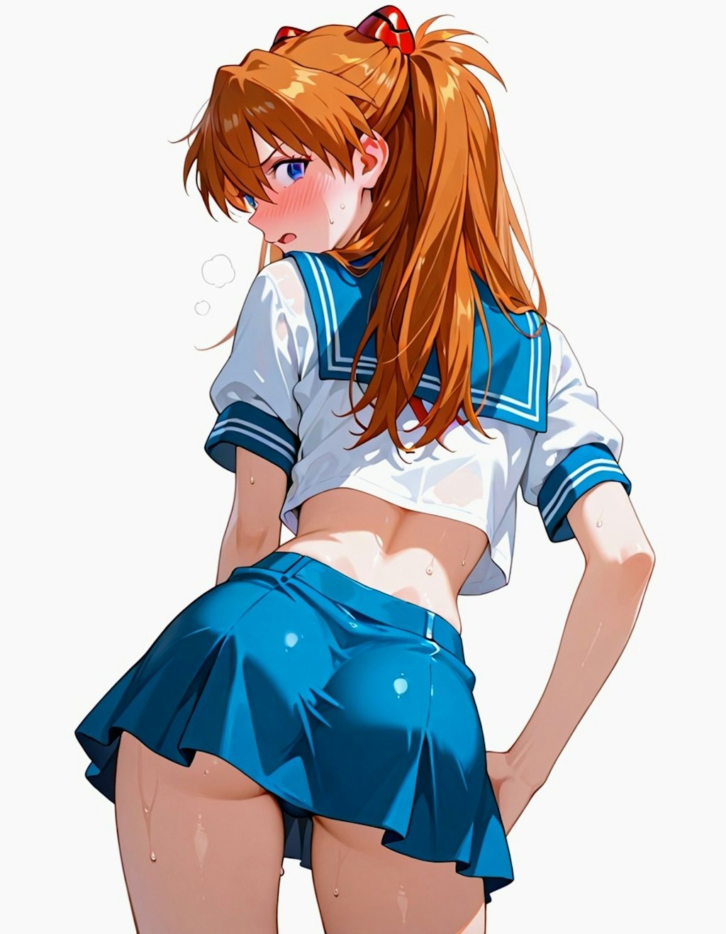 アスカちゃん✕セーラー服