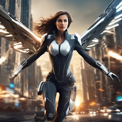 有翼のヒロイン