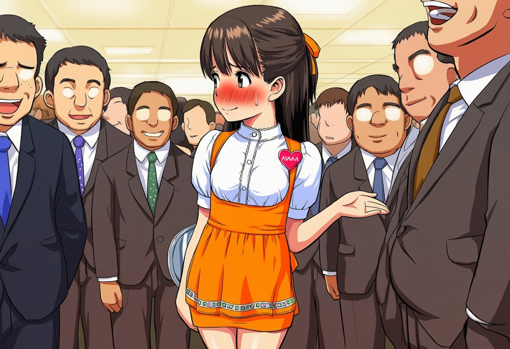 文化祭の模擬店でファミレスをやるJS