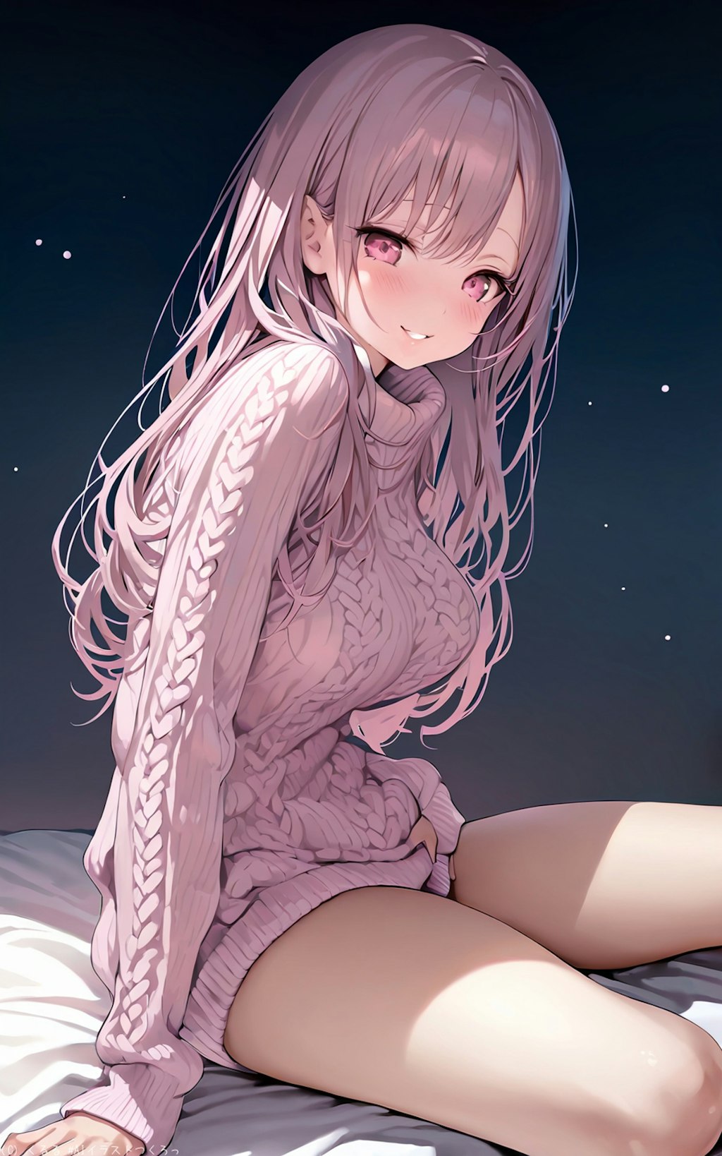 virgin killer knit sweater