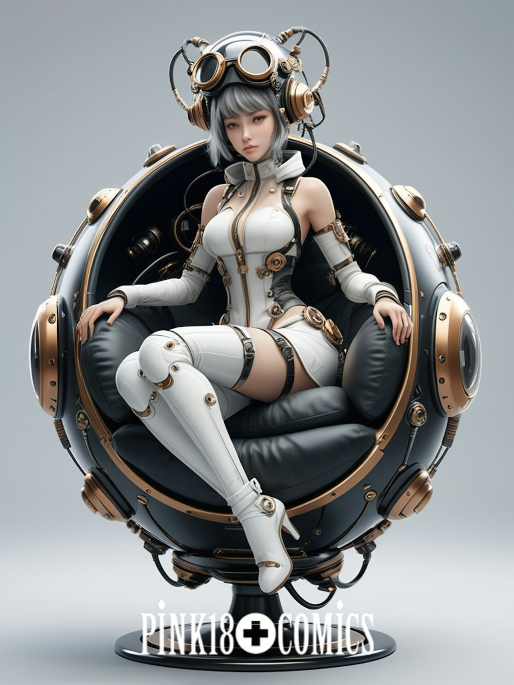 STeaMPuNK+MeCHaGiRL