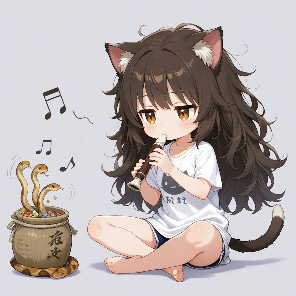 踊るヘビ