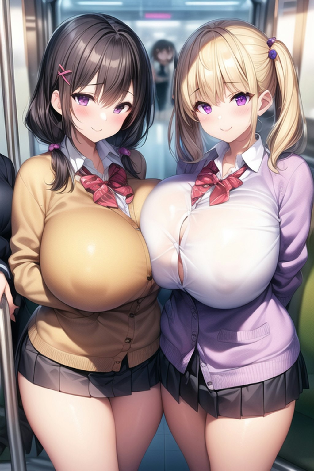 爆乳シリーズ@電車