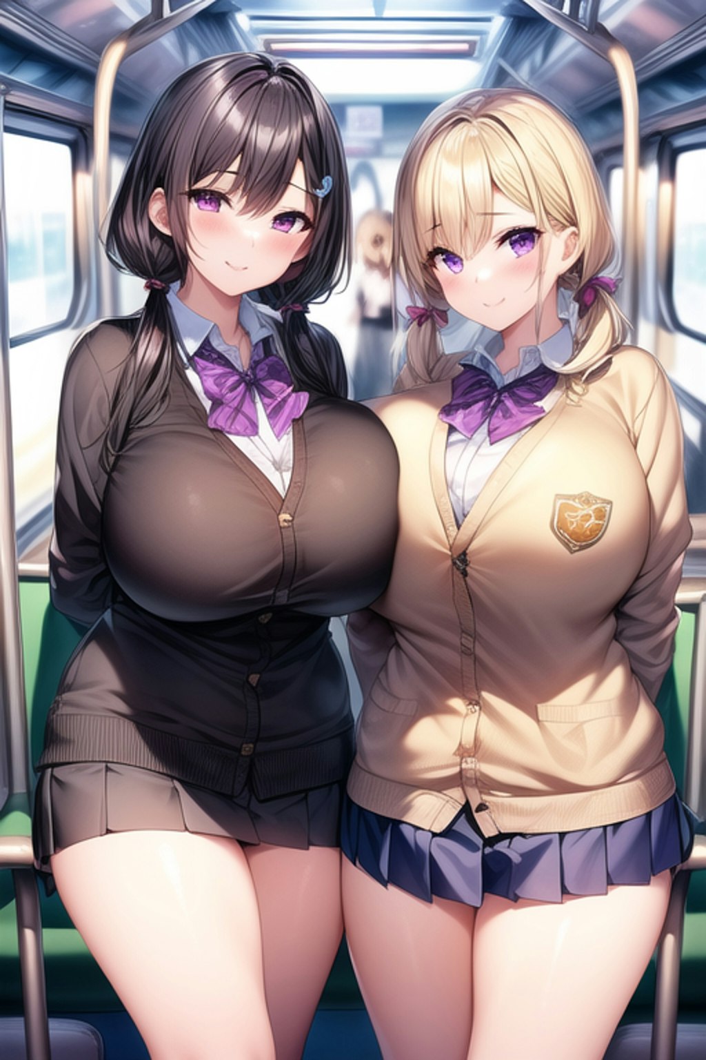 爆乳シリーズ@電車