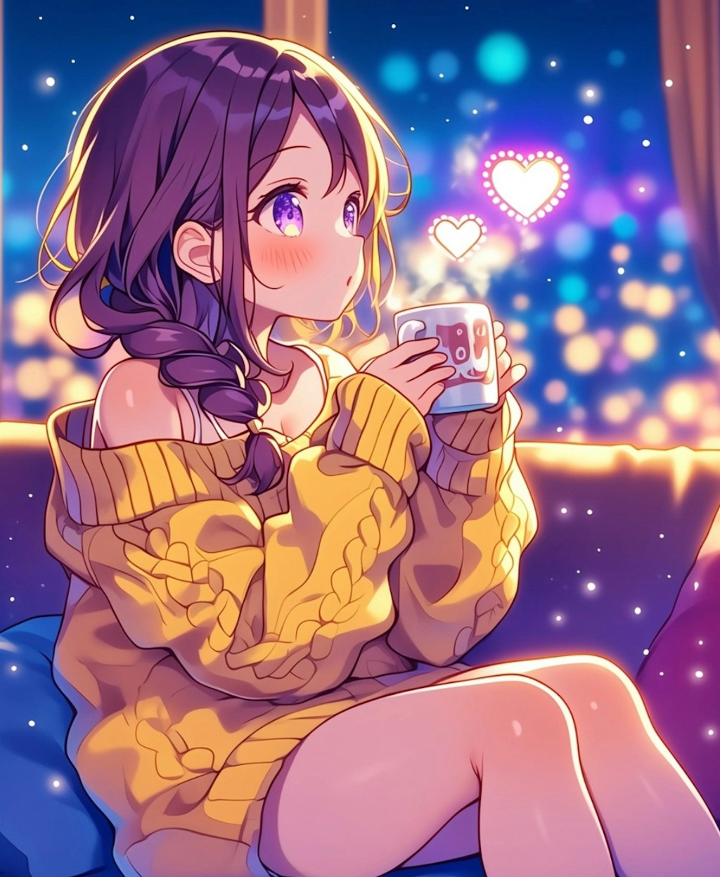 ココアでリラックス‪🫶