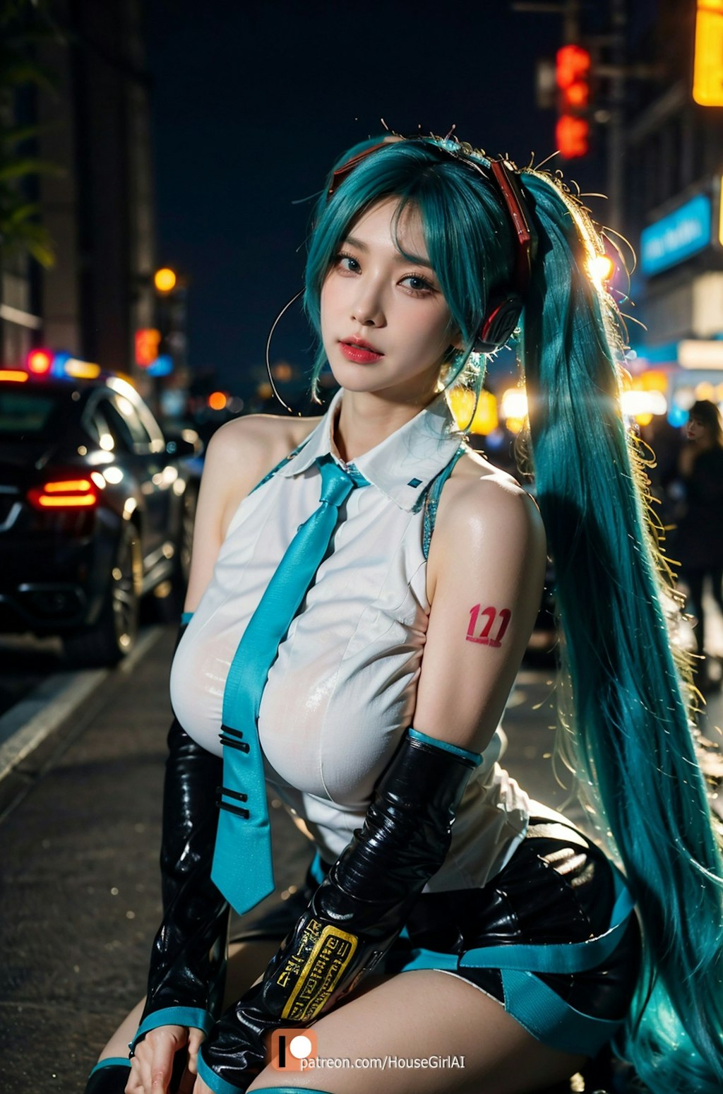 AI Girl Vol 550 | Miku cosplay