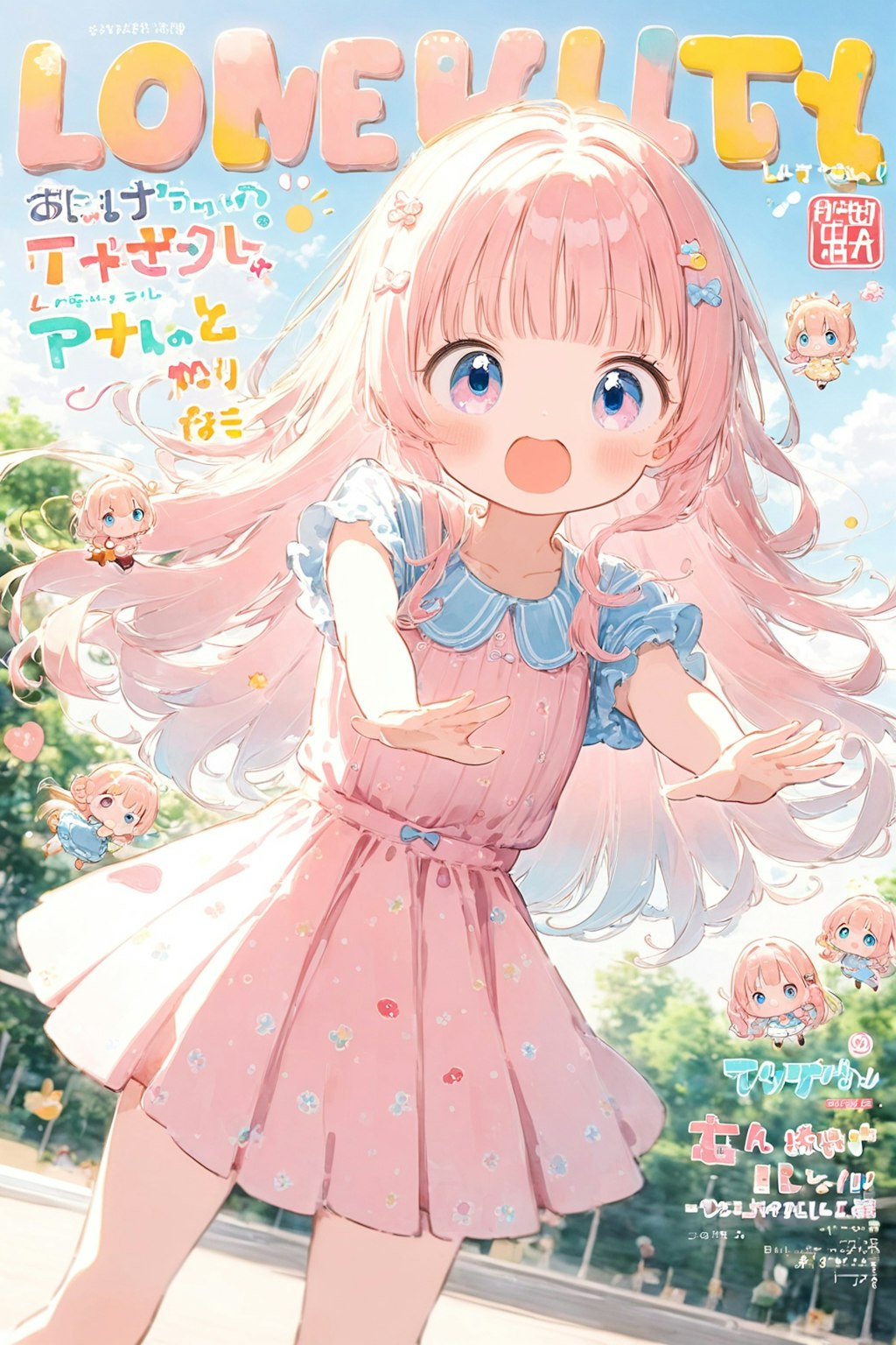 雑誌の表紙になったよっ！