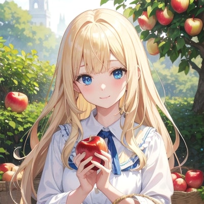 りんごの女神♡