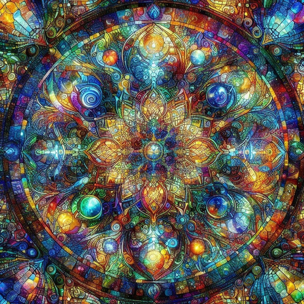 Psychedelic Stained Glass