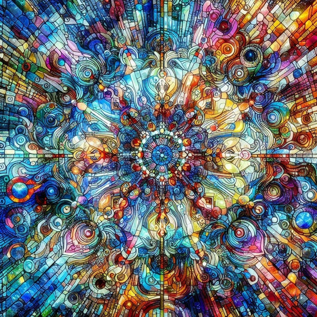 Psychedelic Stained Glass