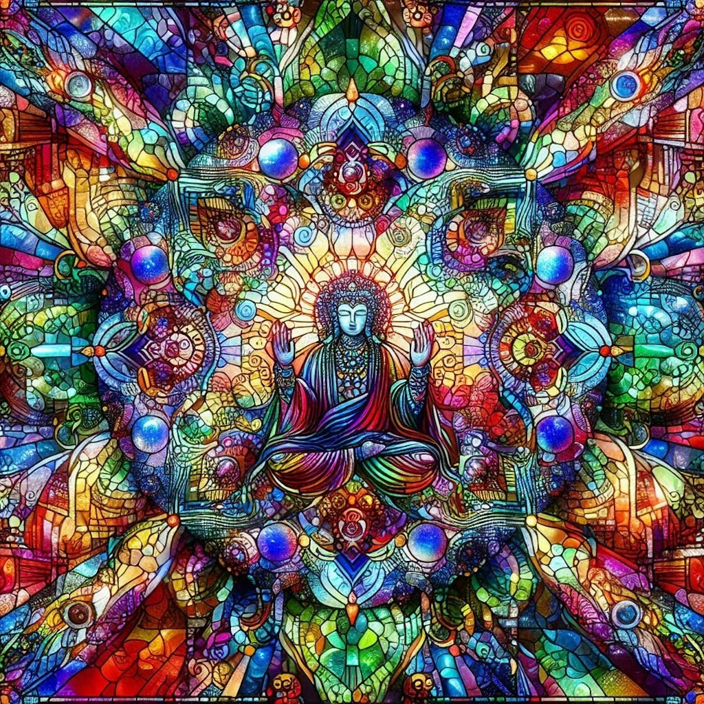 Psychedelic Stained Glass