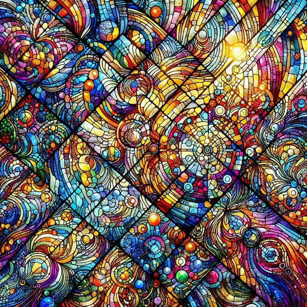 Psychedelic Stained Glass