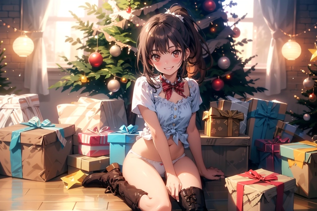 クリスマスギフトに囲まれて！