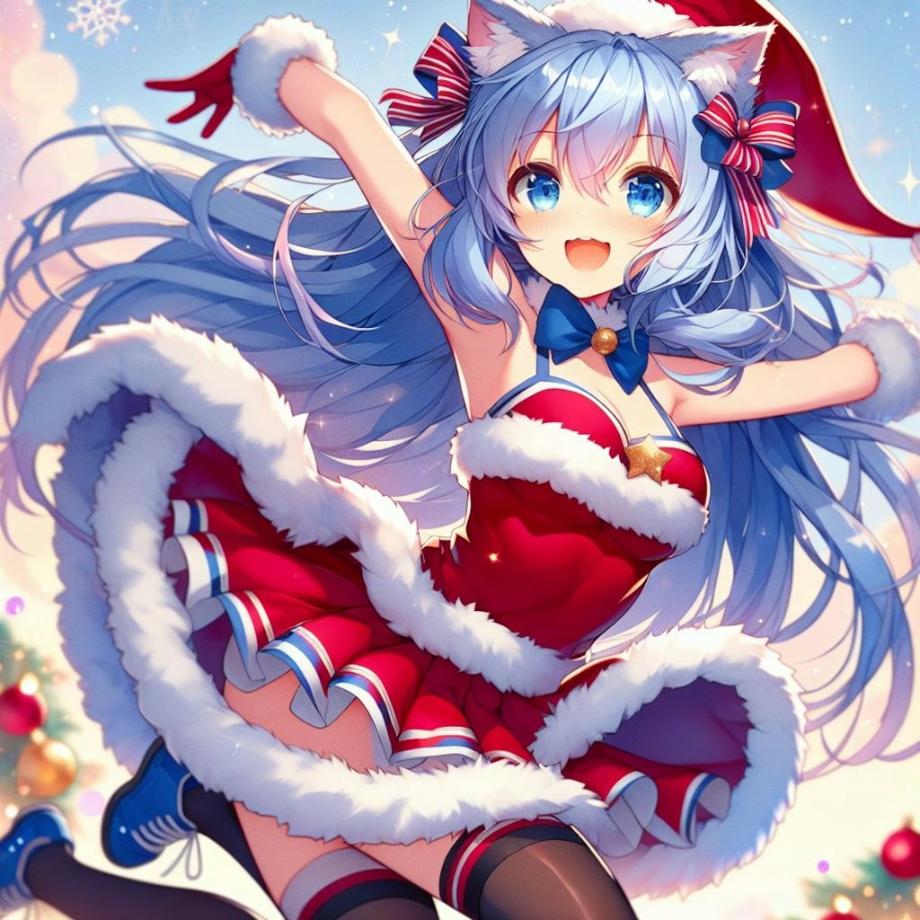 クリスマスチアねこさん