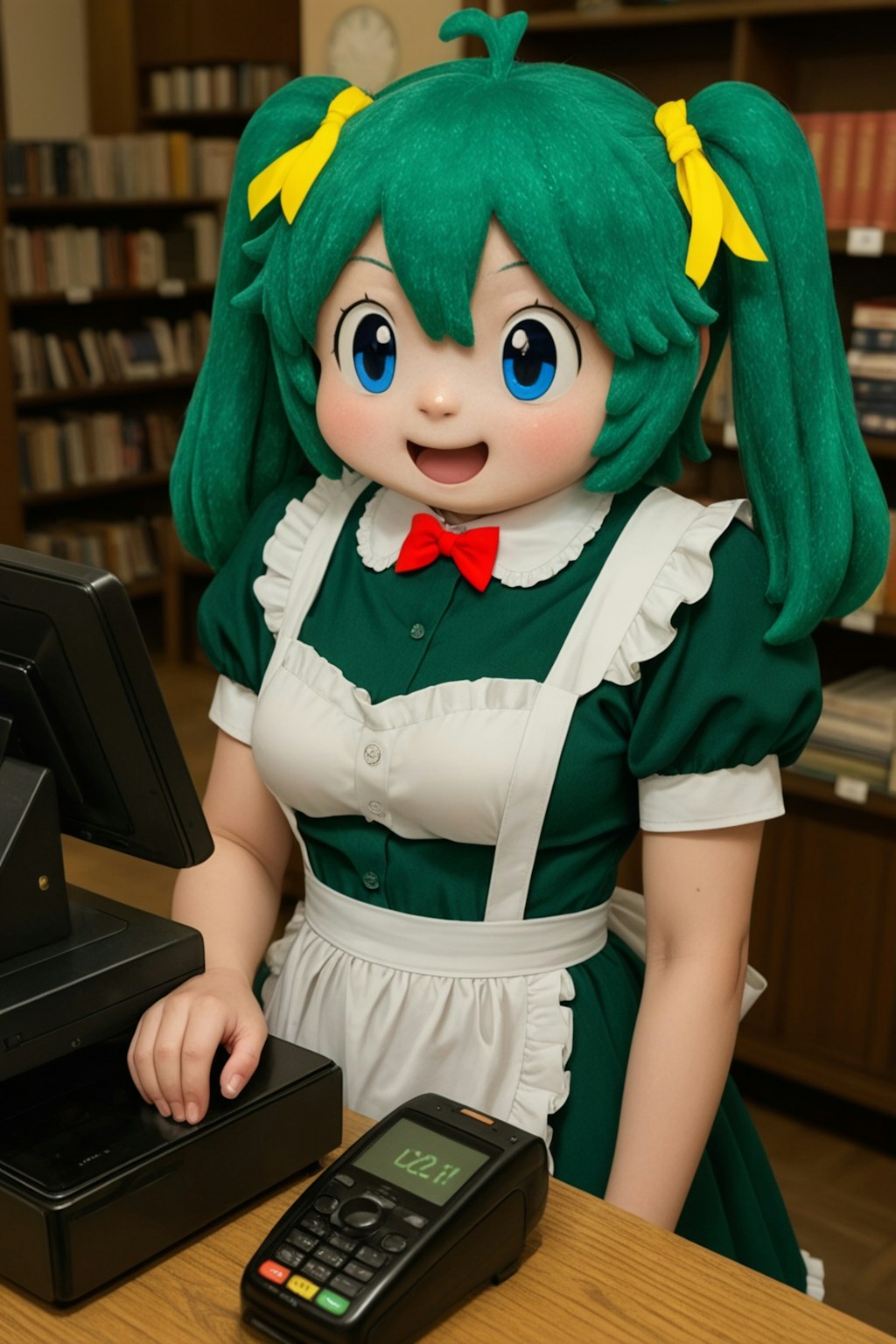着ぐるみ店員さん