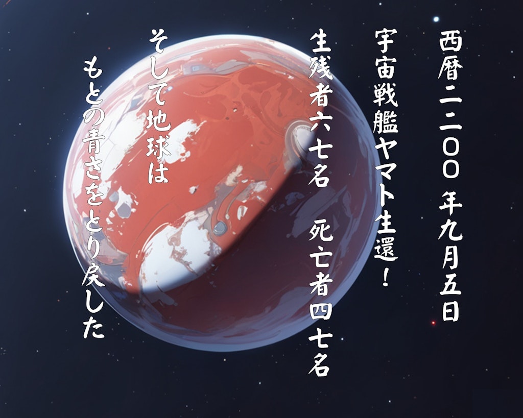 9月5日は宇宙戦艦ヤマト帰還の日（劇場版）