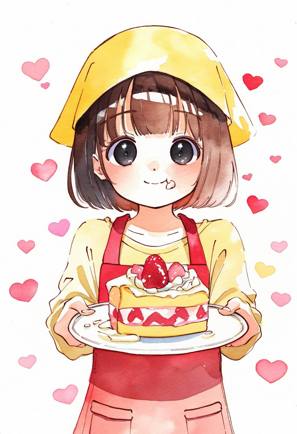 ケーキ作ったよ~!!