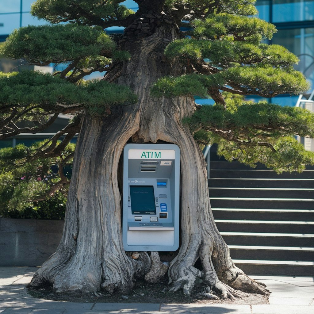 盆栽型ＡＴＭ