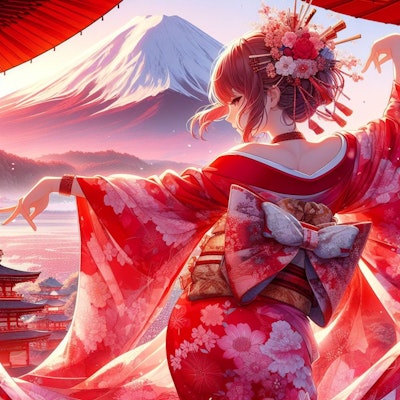 富士の守りの紅ノ舞