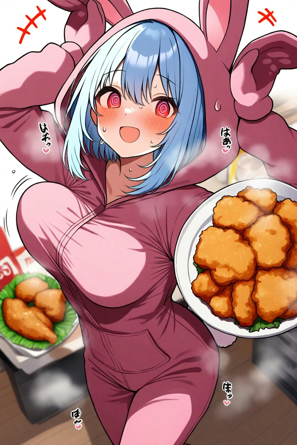 踊る青髪ちゃん