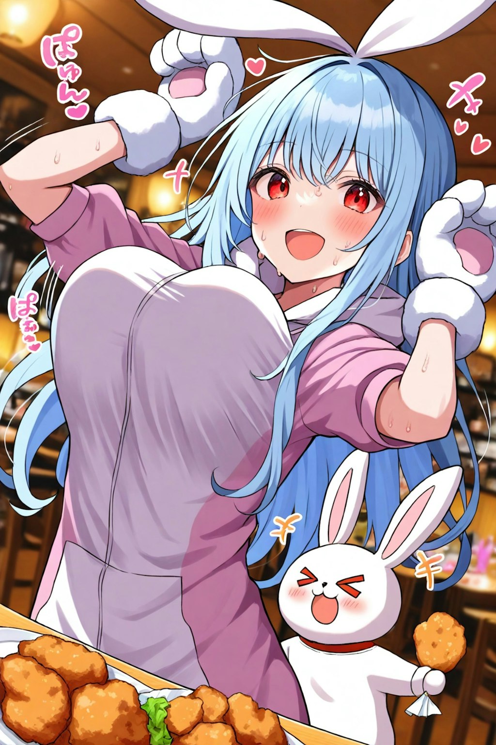 踊る青髪ちゃん