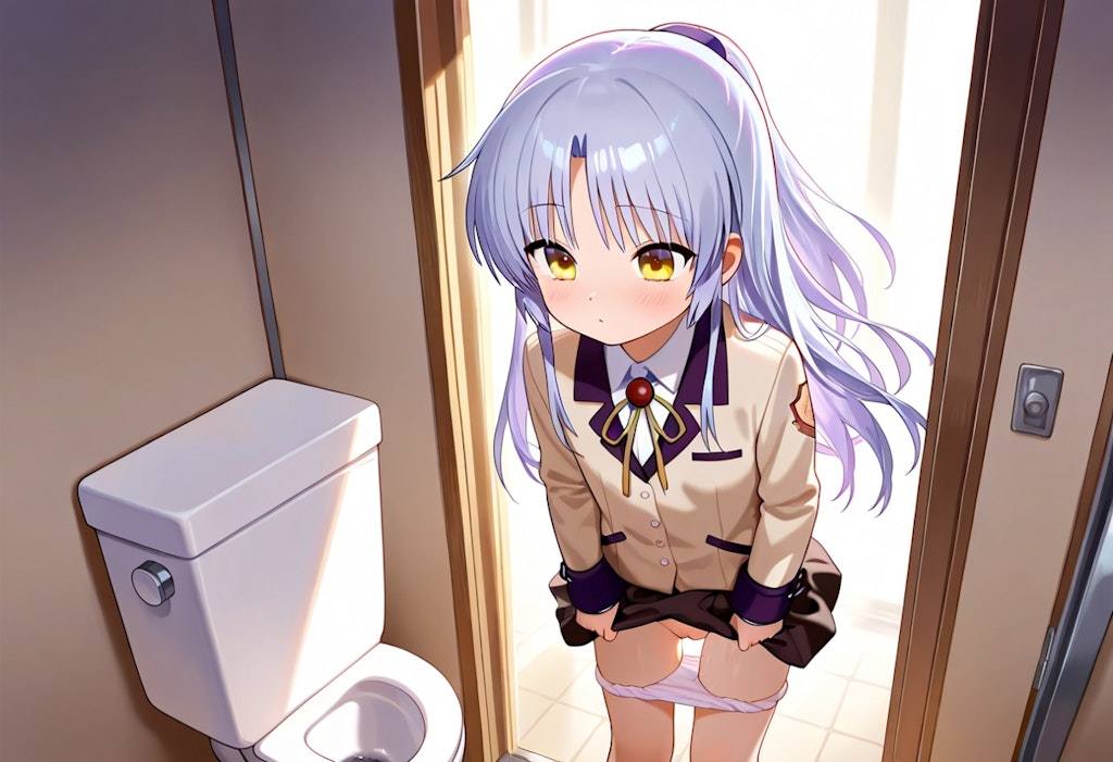 朝のおトイレ