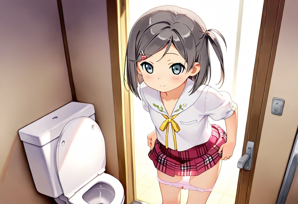 朝のおトイレ