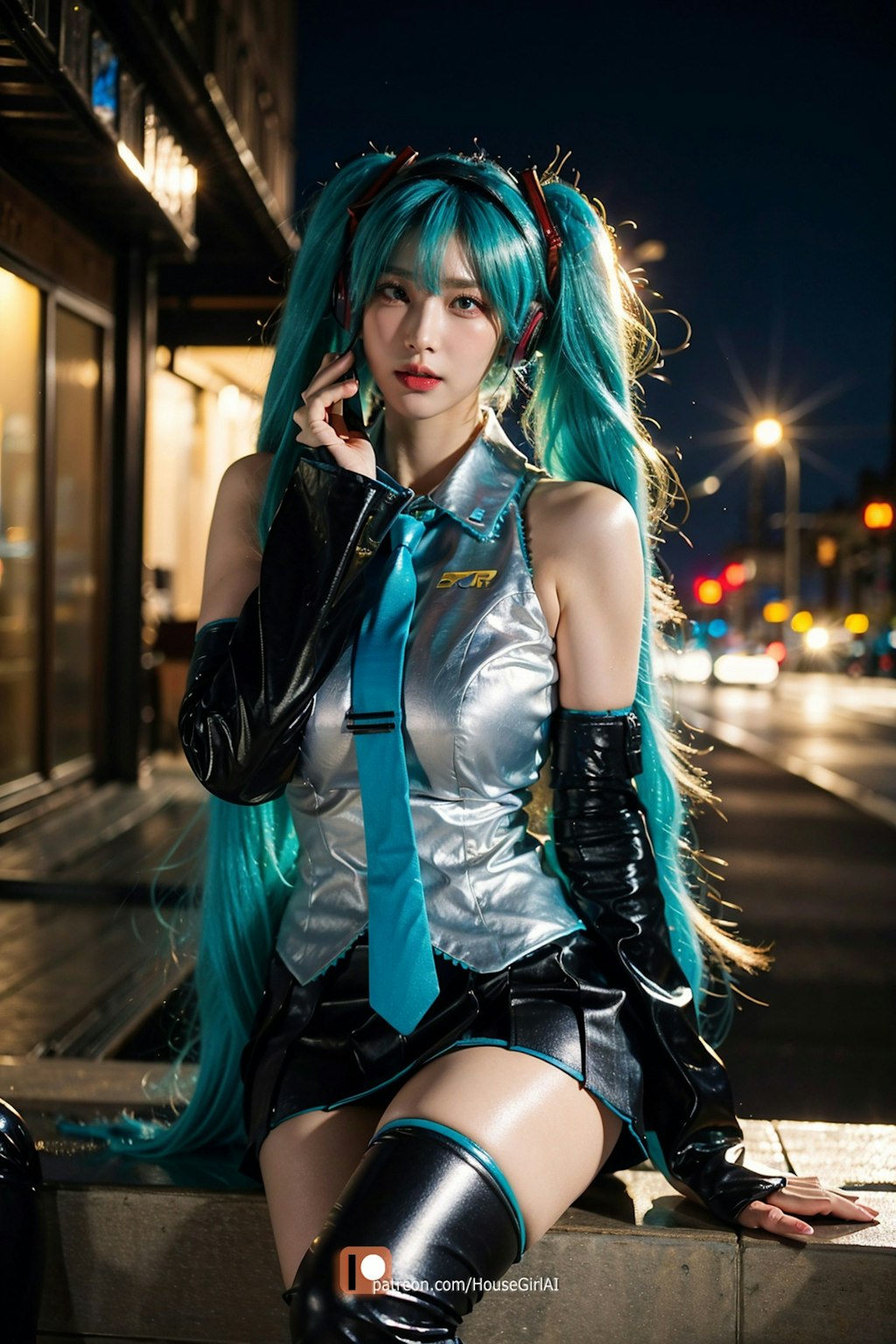 AI Girl Vol 550 | Miku cosplay