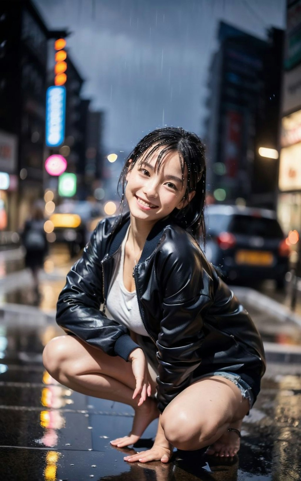 雨の美女通りーBeauty Streetー