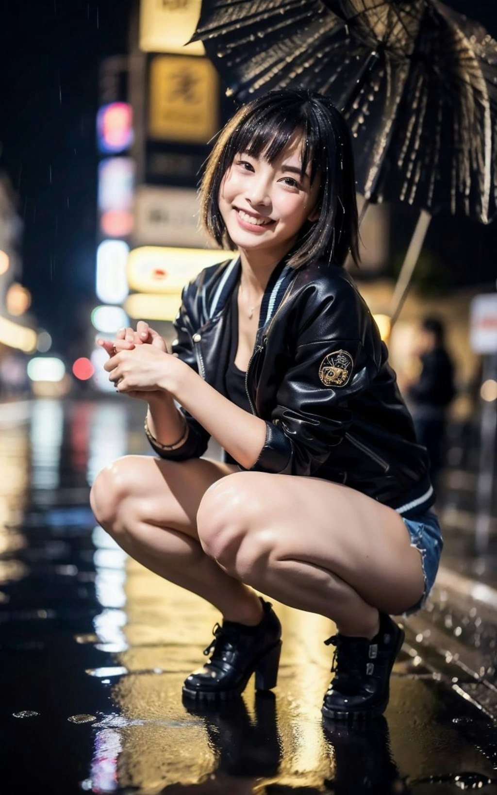 雨の美女通りーBeauty Streetー