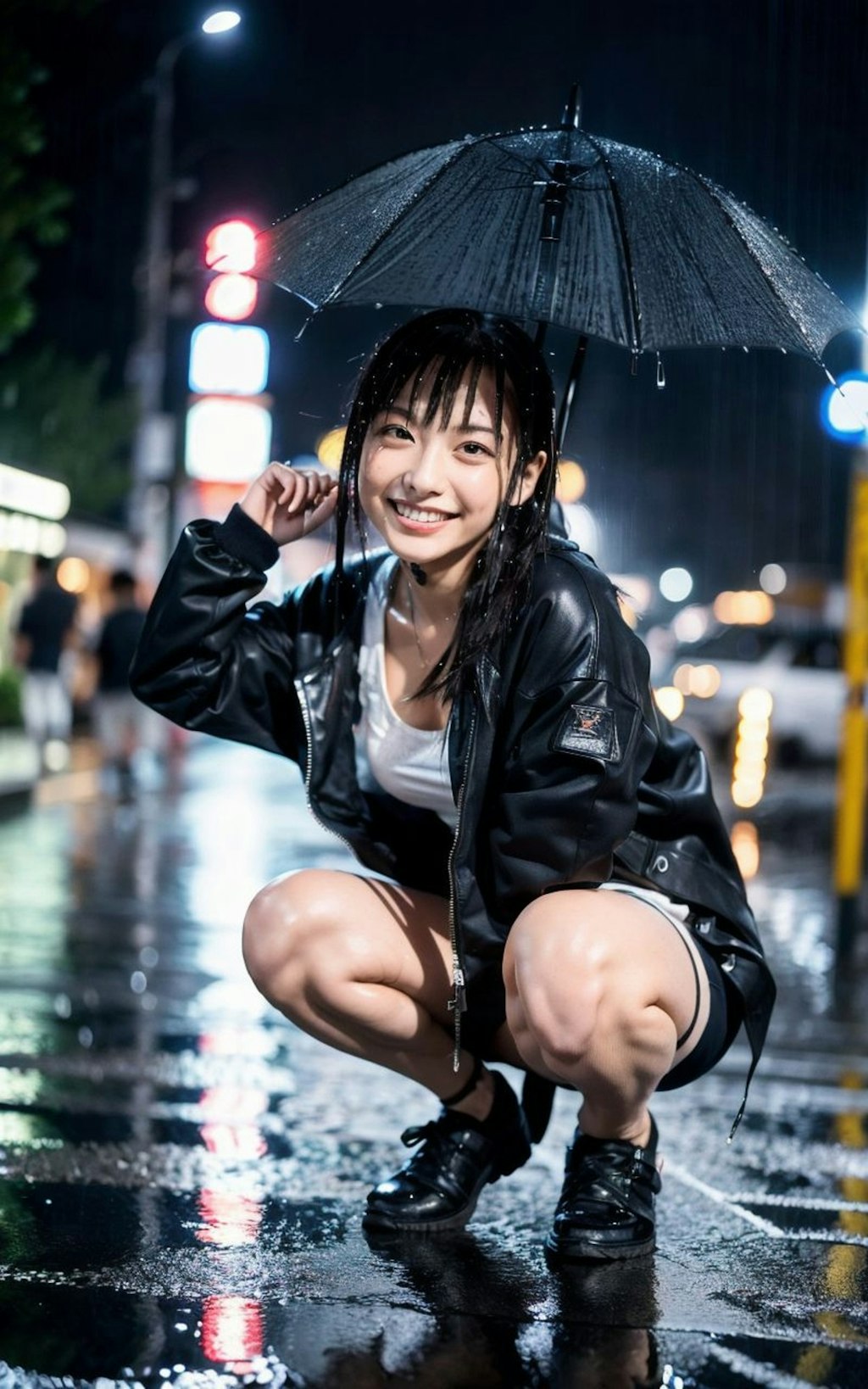 雨の美女通りーBeauty Streetー