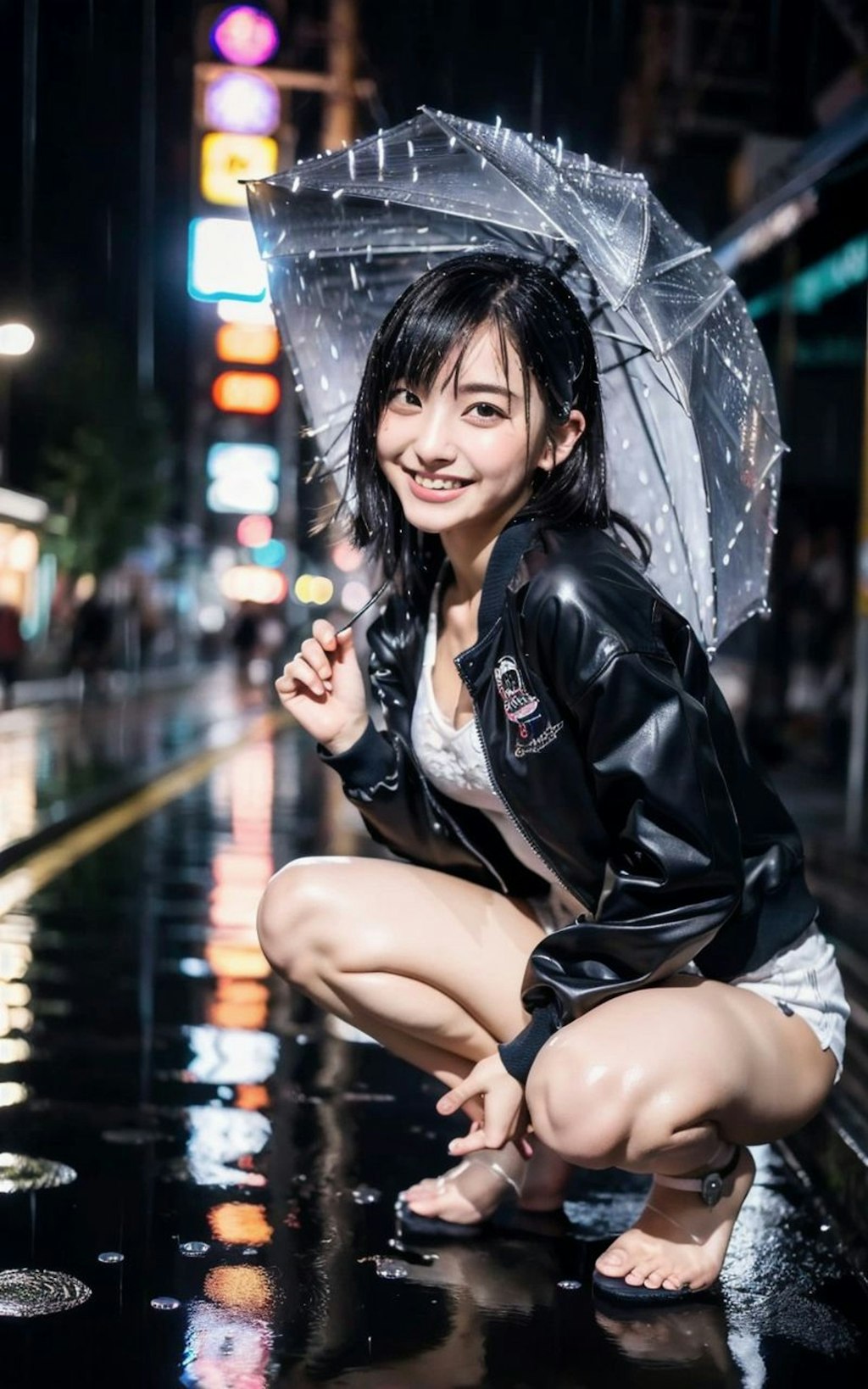 雨の美女通りーBeauty Streetー