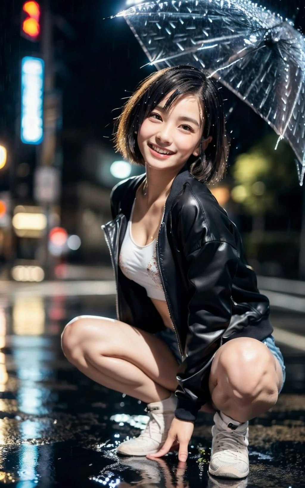 雨の美女通りーBeauty Streetー