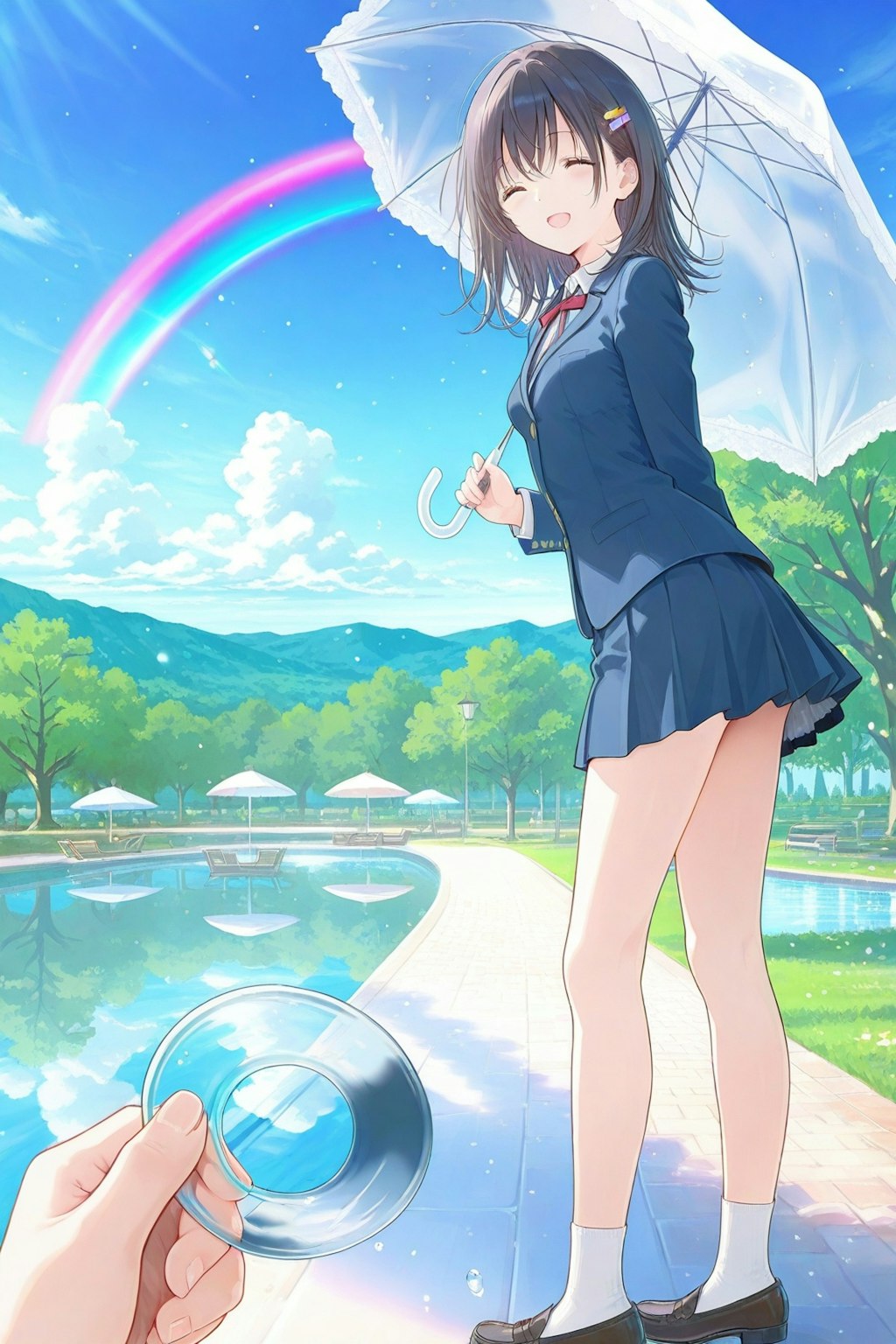 雨上がり