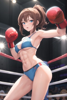 ボクシング少女