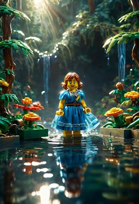 LEGOの国のアリス