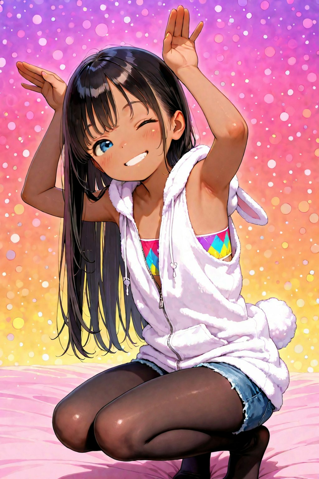 褐色コレクション：2　ウサギさん