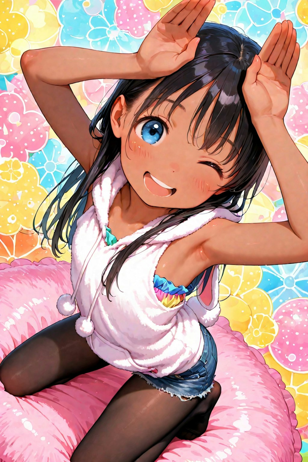 褐色コレクション：2　ウサギさん