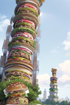 ハンバーガー・タワー