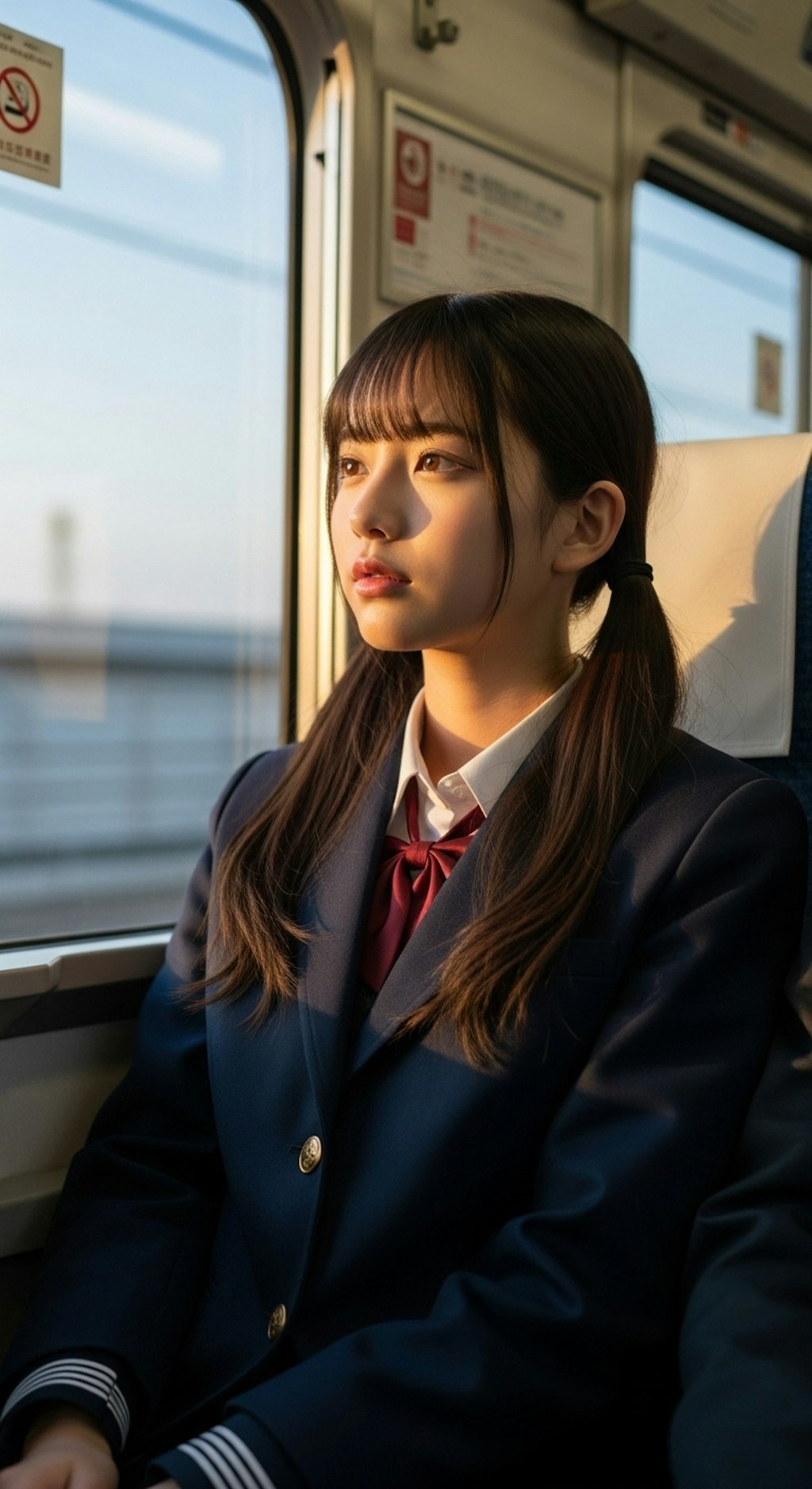 通学中