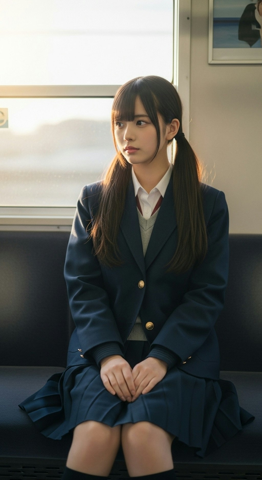通学中
