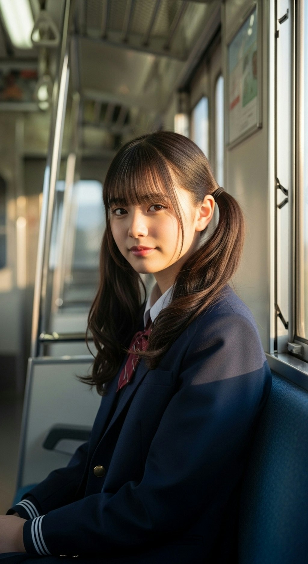 通学中