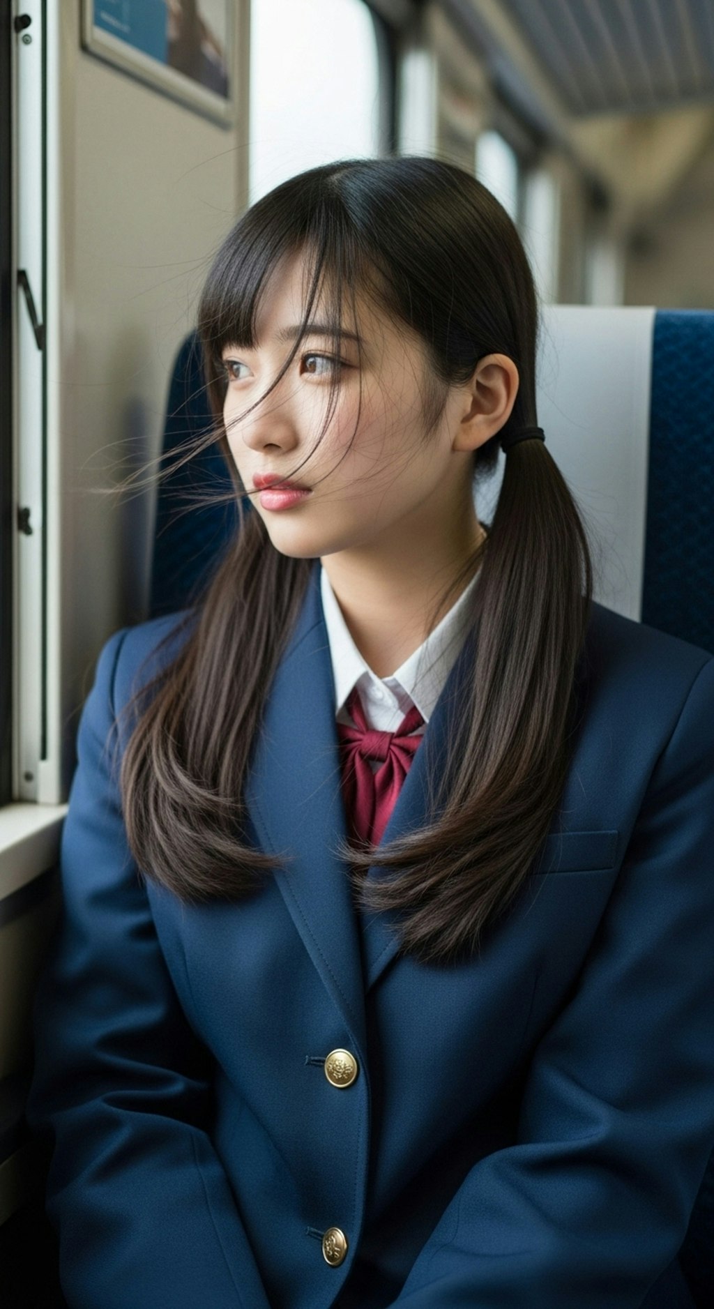 通学中