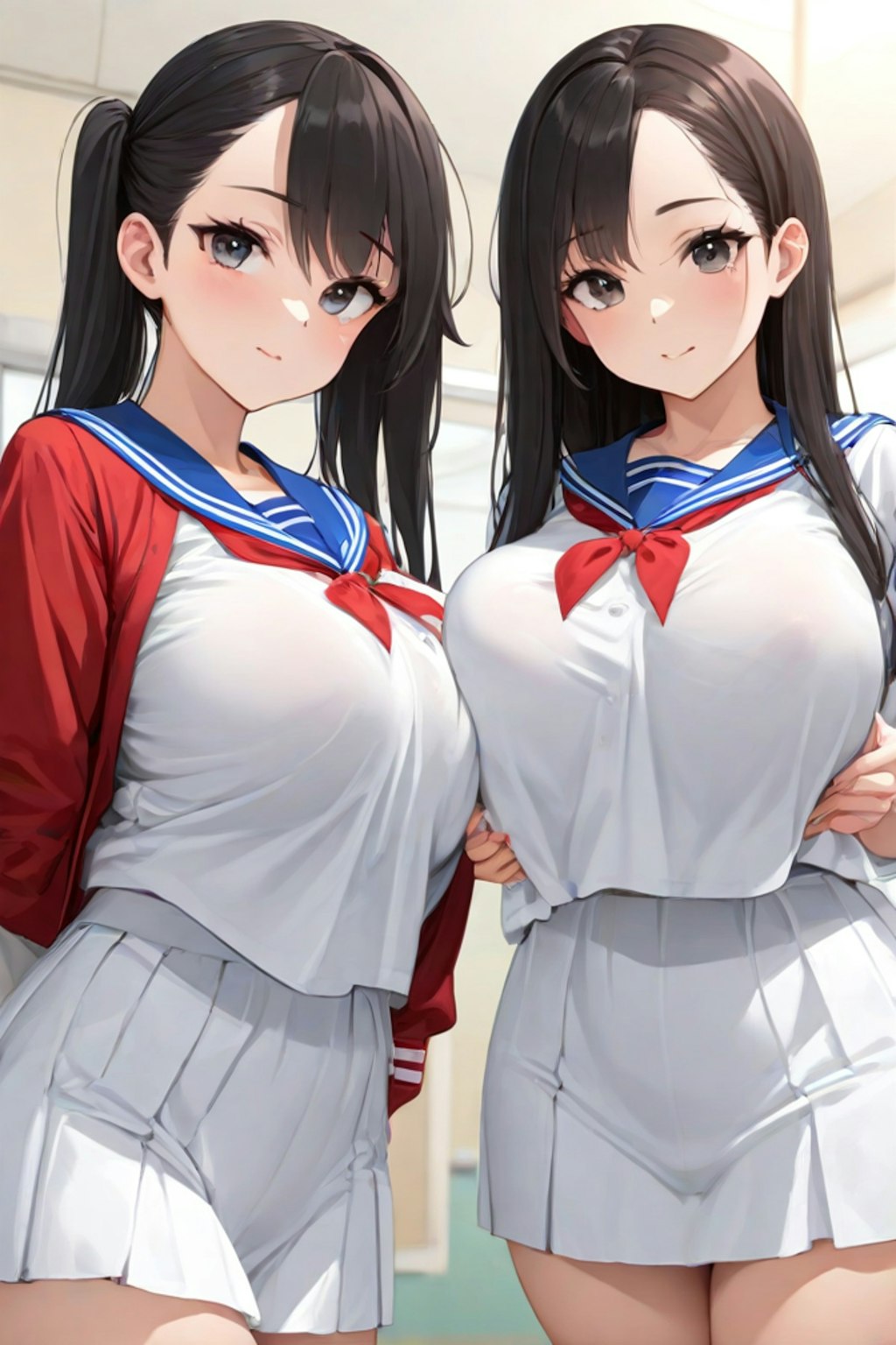 セーラー服と女子高校生と