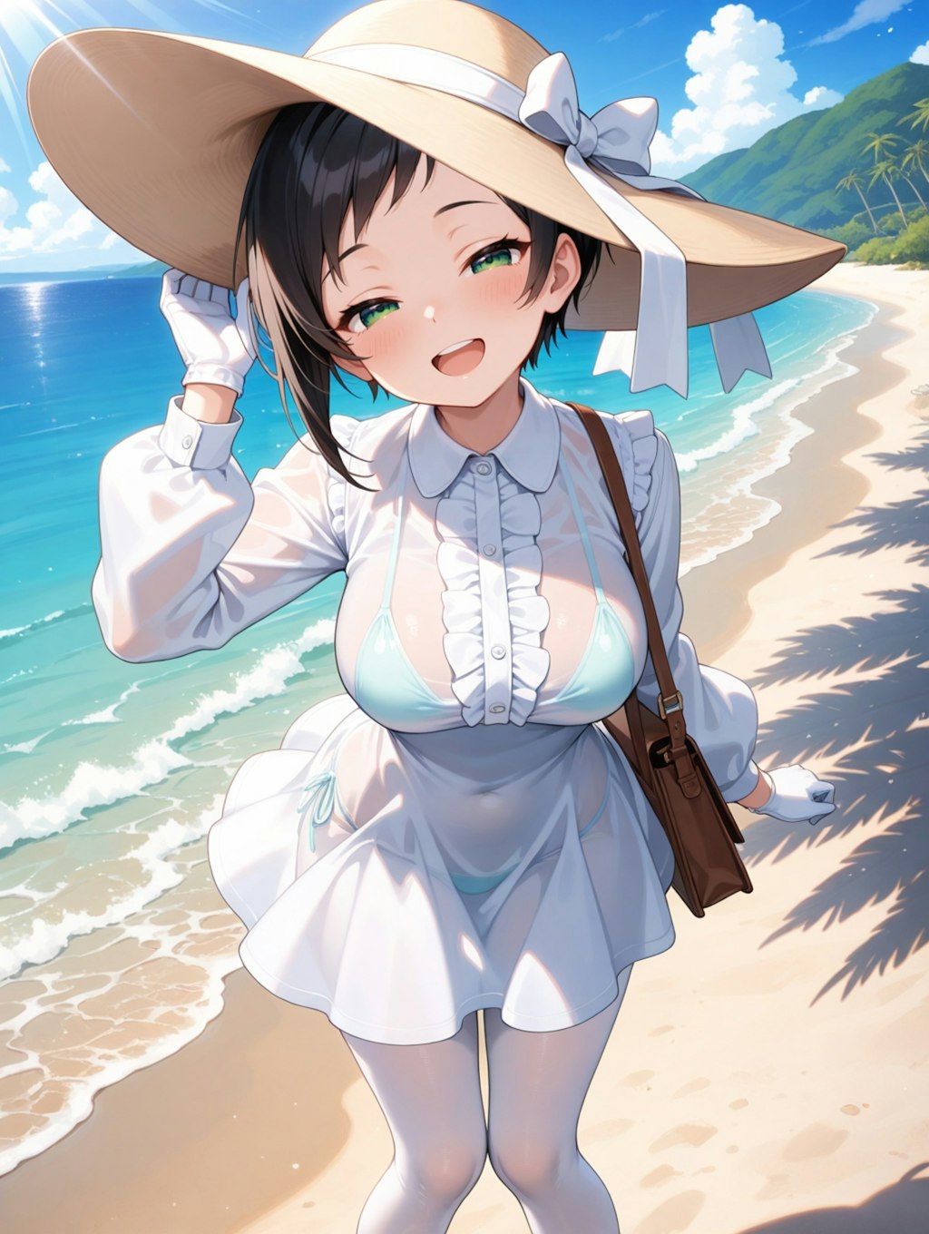 サキちゃんと海デートpart2