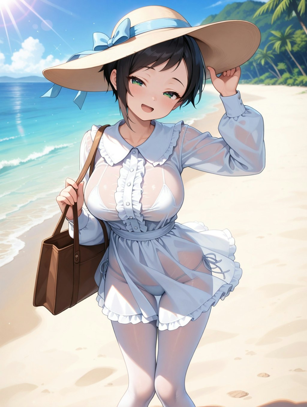 サキちゃんと海デートpart2