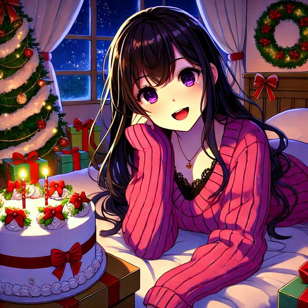 クリスマスケーキと、うちの子★その3(11枚)