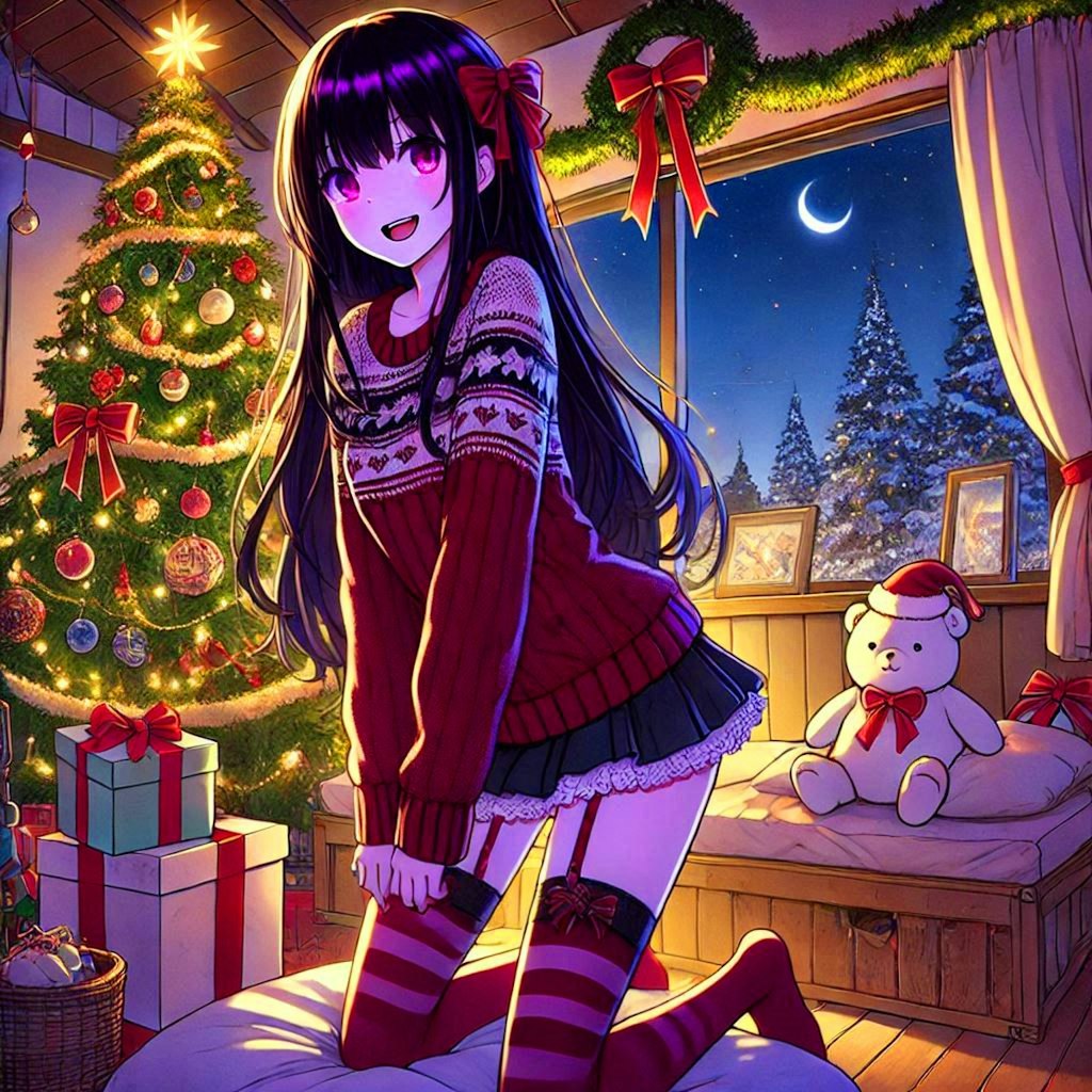 クリスマスケーキと、うちの子★その3(11枚)