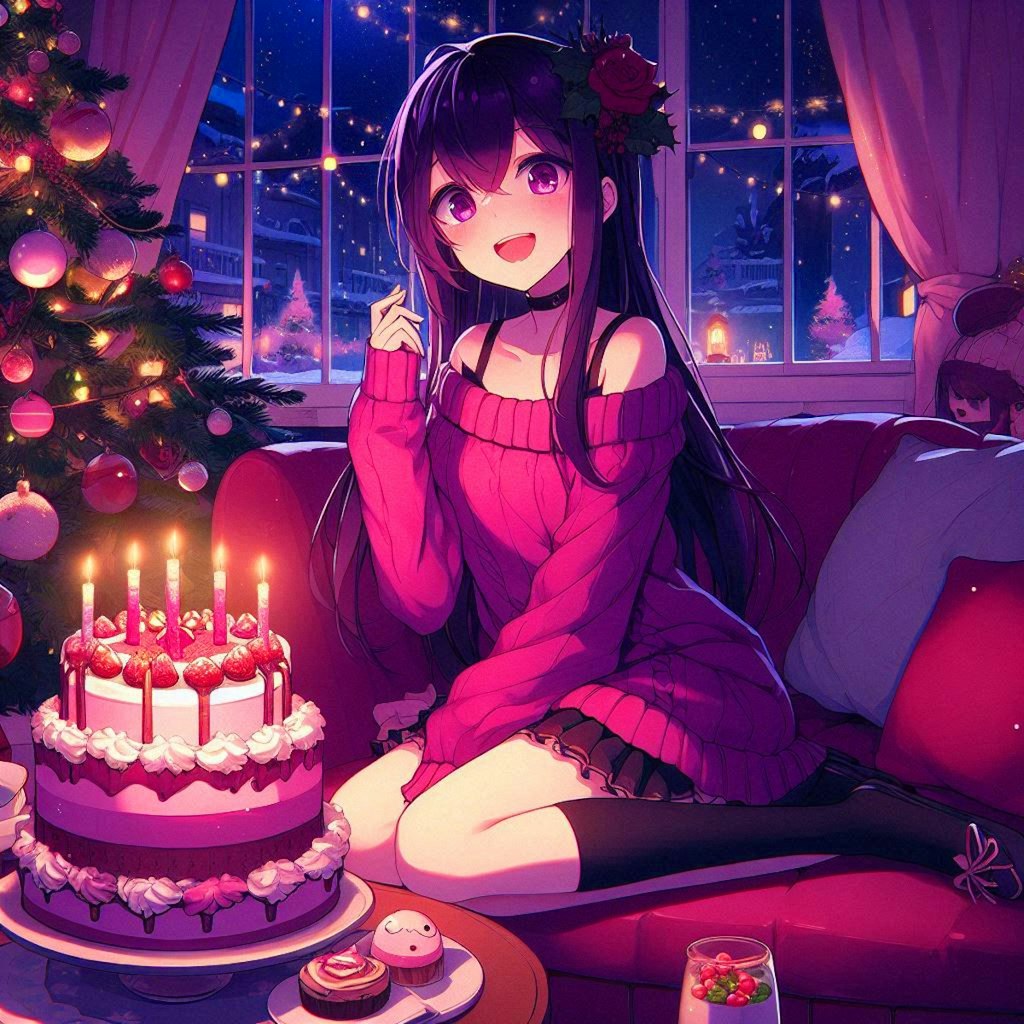 クリスマスケーキと、うちの子★その3(11枚)